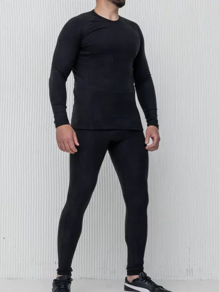 Однотонна термобілизна Totalfit чорна