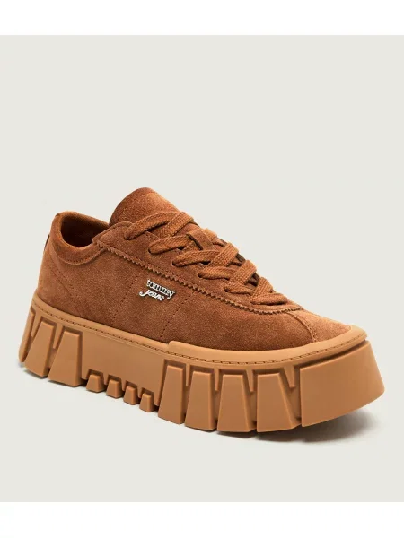 Tommy Jeans Sportcipők Platform Sneaker Barna bézs