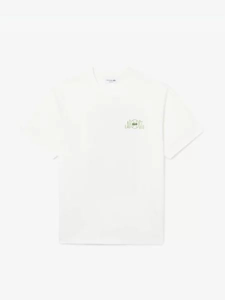 Футболка Lacoste біла