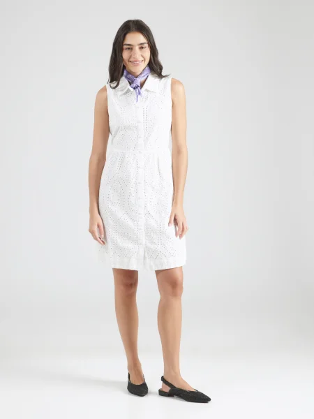 YAS Rochie tip bluză YASHOLI' alb