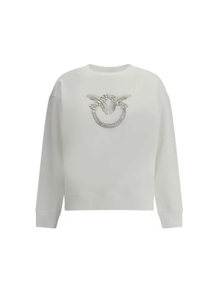 Bluza Pinko z logo biała