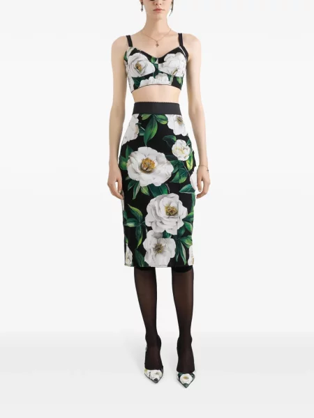 Sutien Dolce & Gabbana cu imagine negru