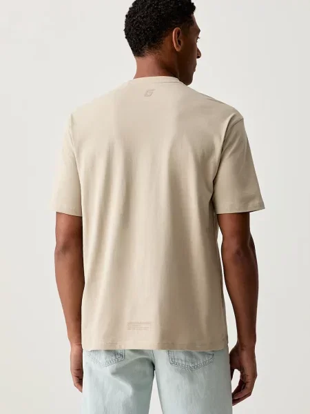 Guess T-shirt AZHA beżowa
