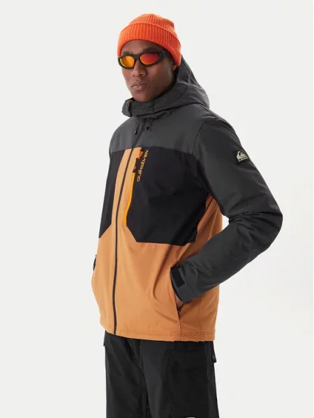 Snowboardová bunda Quiksilver černá