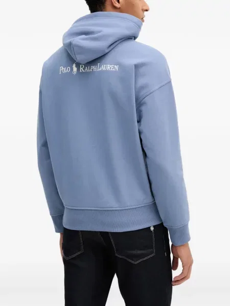Bőr húzózsinór pólóing Polo Ralph Lauren barna