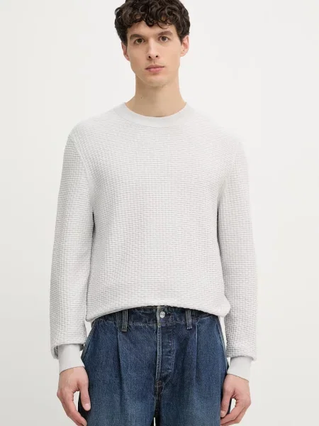 BOSS sweter H-Imberto szary