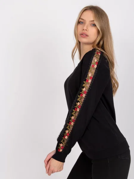 Hanorac Fashionhunters negru