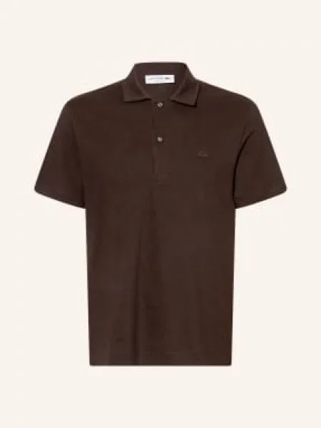 Koszulka polo Lacoste brązowa