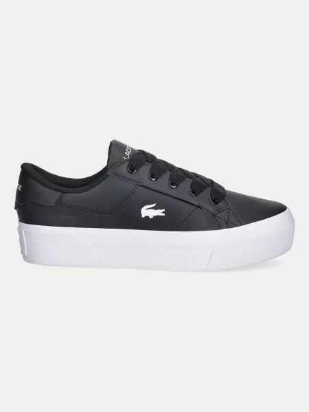 Кроссовки Lacoste Ziane на платформе черные