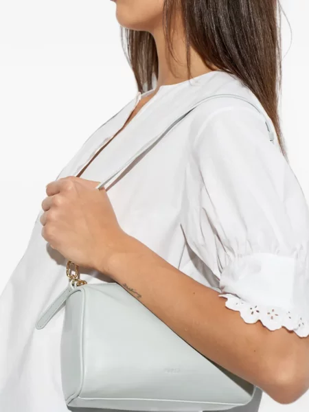 Geantă Furla din piele albastru