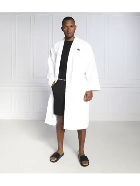 Karl Lagerfeld Halat | Relaxed fit alb