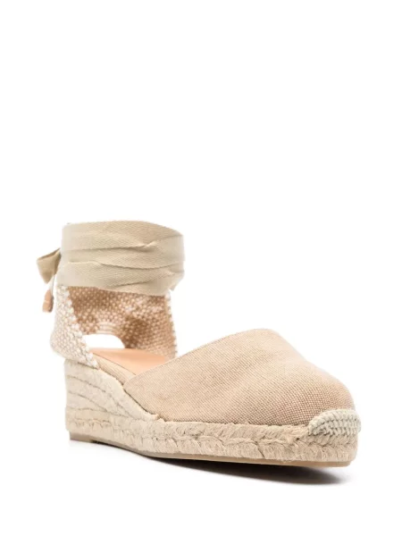 Espadrilky Castañer na klínovém podpatku