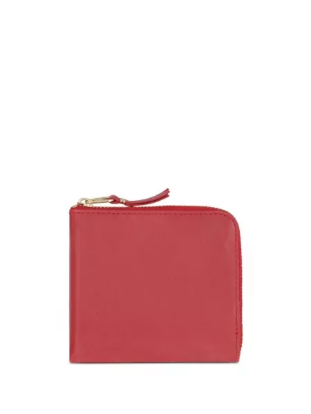 Portofel Comme Des Garçons Wallet din piele roșu