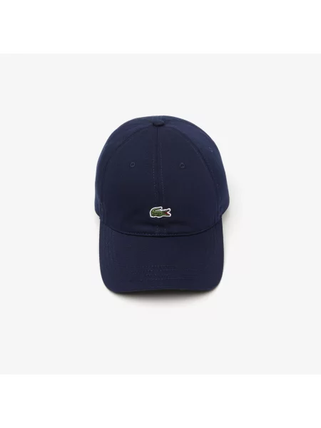 Lacoste Czapka Unisex Organic Cotton Twill granatowa