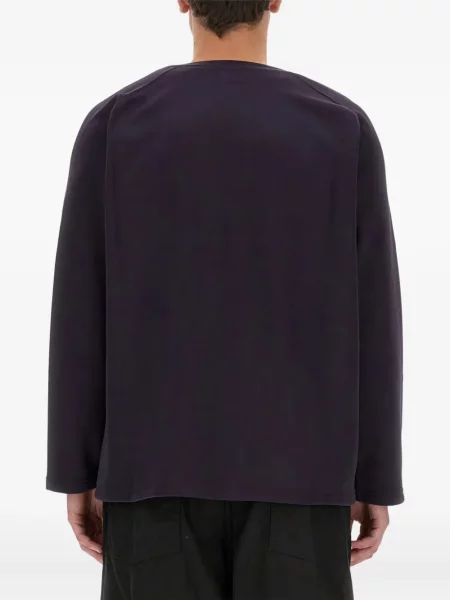 Haftowany kardigan Needles fioletowy