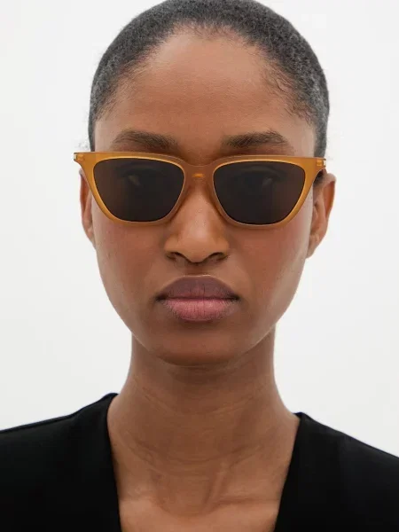 Saint Laurent női wayfarer napszemüveg barna