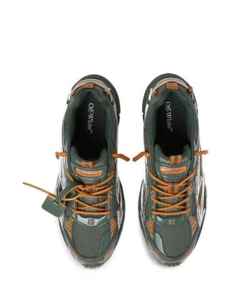 Fűzős csipkés sneaker Off-white fehér