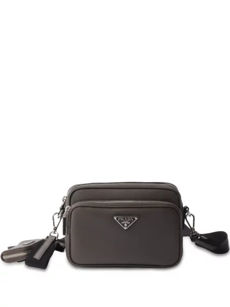 Geantă crossbody Prada gri