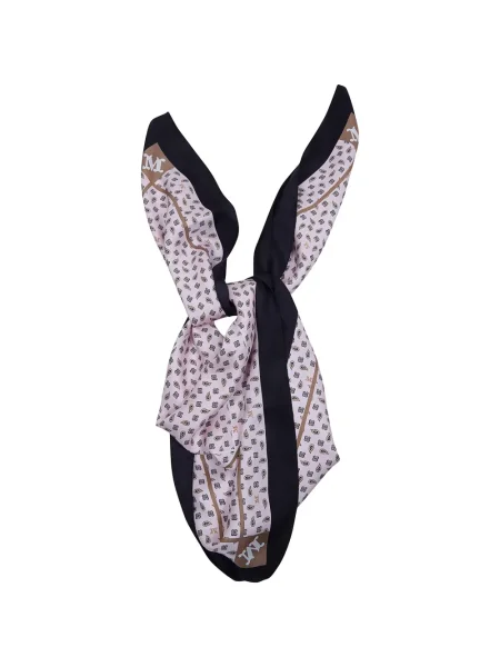 Fular Max Mara cu model paisley roz