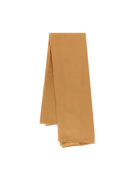 Jedwabna szal Max Mara brązowa