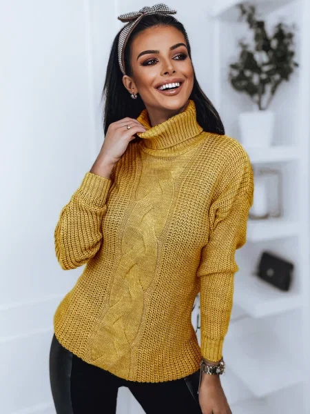 Sweter CARISMA Dstreet żółty