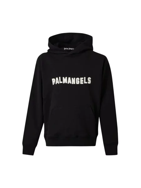 Bluza z kapturem Palm Angels z kapturem czarna