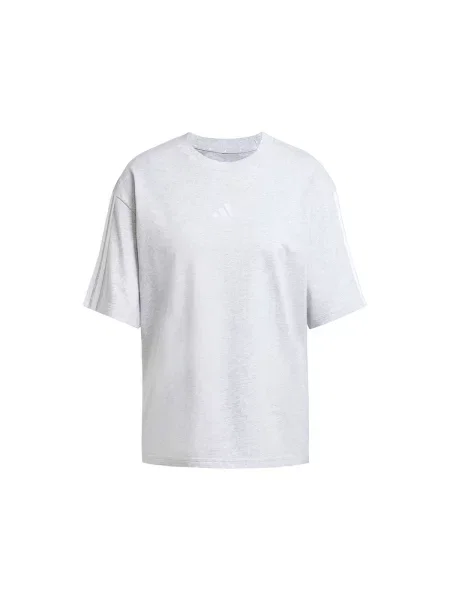 Tricou Adidas cu dungi gri