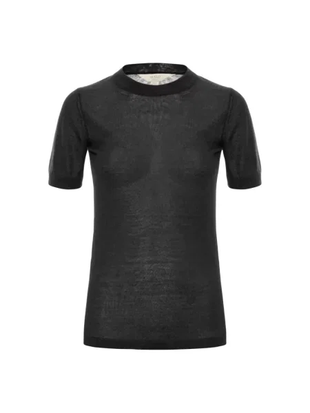 Sweter Malo z kaszmiru czarny