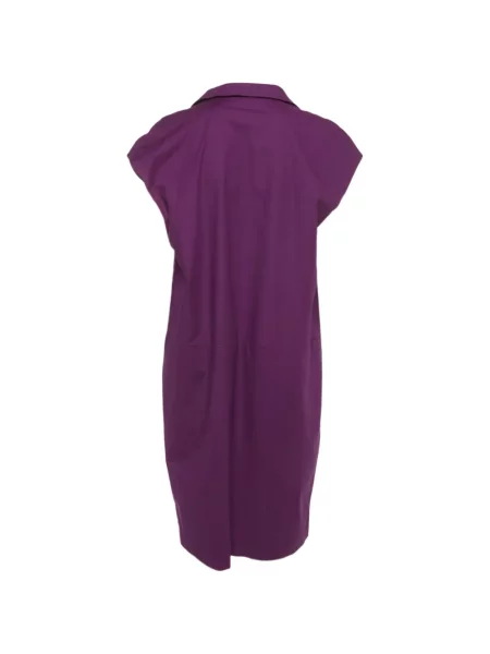 Rochie midi Max Mara fără mâneci violet