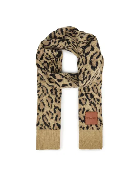 Coach Шарф бежевий