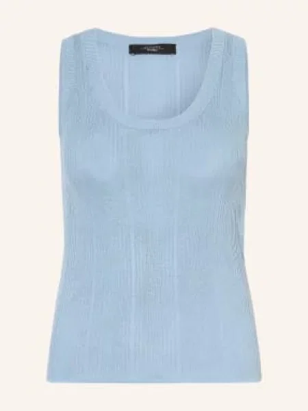Top Weekend Max Mara modrý