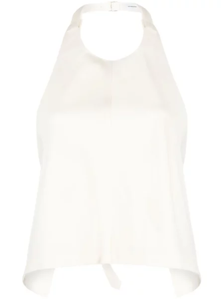 Top Wardrobe.nyc wełniany z dekoltem halter