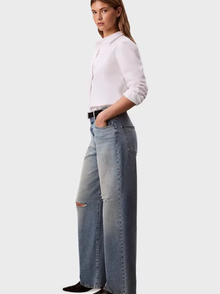 Джинси Calvin Klein Jeans блакитні