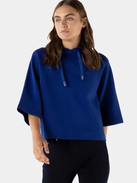 Худі Lacoste синій