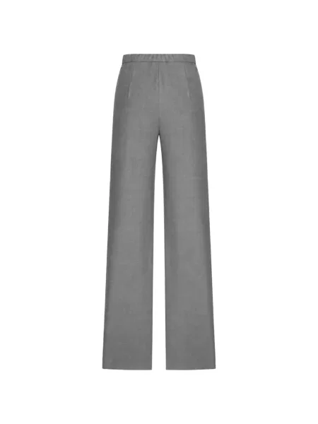 Pantaloni Max Mara cu cordon gri