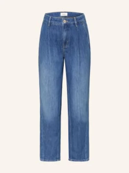 Opus Dżinsy Typu Mom Jeans Lolah Comfy blau niebieskie