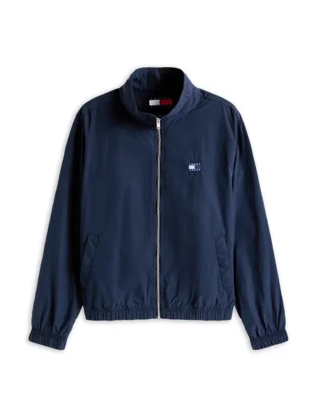 Tommy Jeans Prechodná bunda ESSENTIAL námornícka modrá