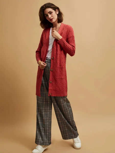 Cardigan Marisse lung negru