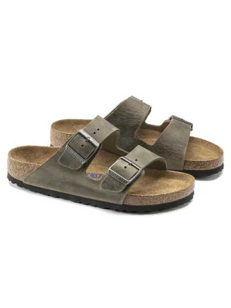 Klapki Birkenstock zielone