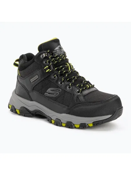 Pánska treková obuv SKECHERS Selmen Melano black čierna