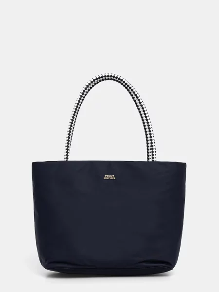 Tommy Hilfiger Geantă Th Marina Hobo/Tote Bleumarin albastru