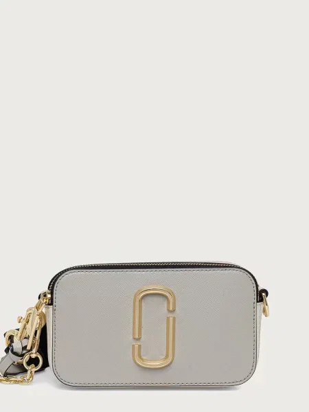 Colier Marc Jacobs din piele bej