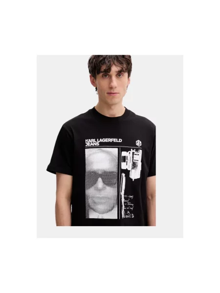 Tričko Karl Lagerfeld čierna