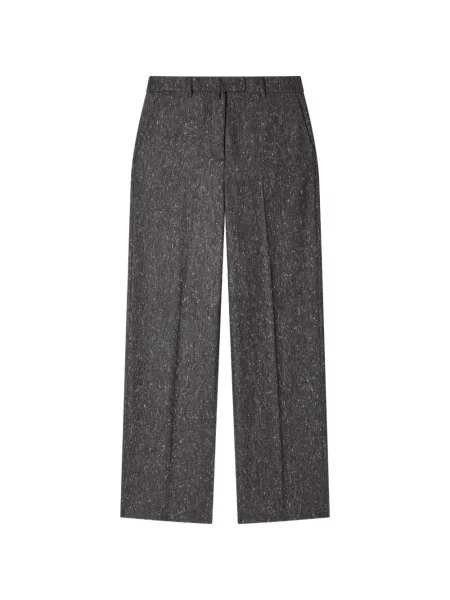 Pantaloni Paul Smith de lână gri