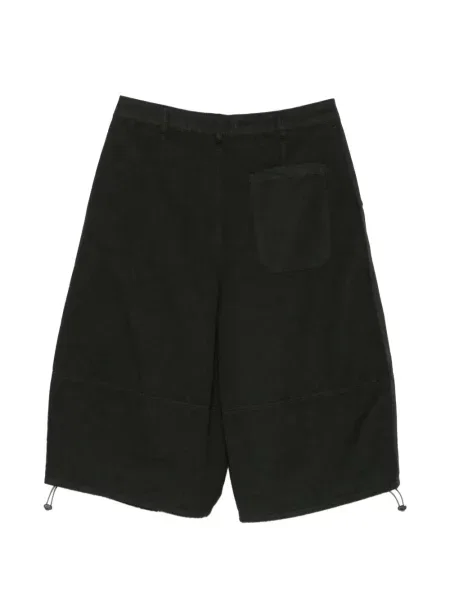 Pantaloni scurți Ymc plisate negru