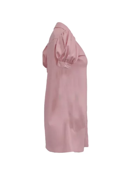 Rochie tip cămașă Alice + Olivia roz