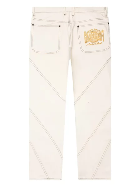 Pantaloni Honor The Gift alb