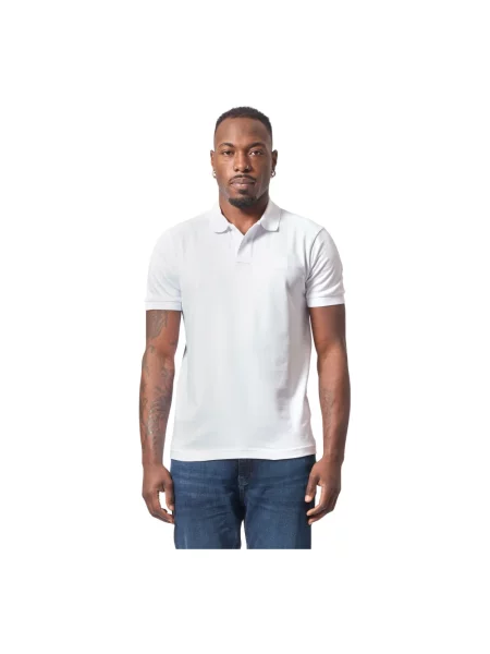 Boss Koszulka Polo Z Piki Passenger Slim Fit blau biała
