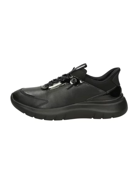 Sneakersy Geox skórzane czarne