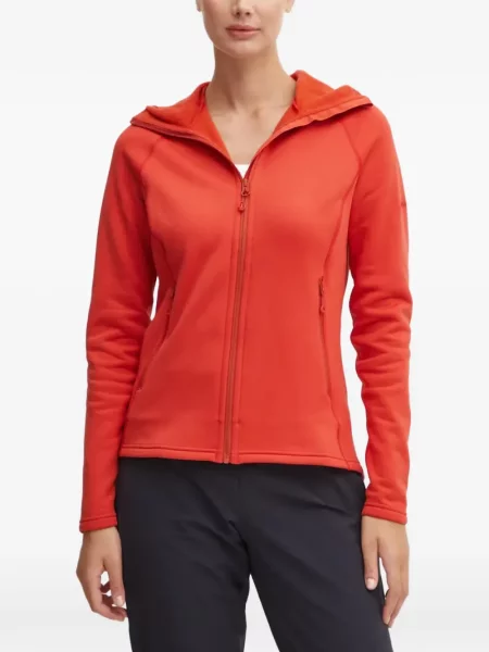 Hanorac cu glugă Montane din fleece portocaliu